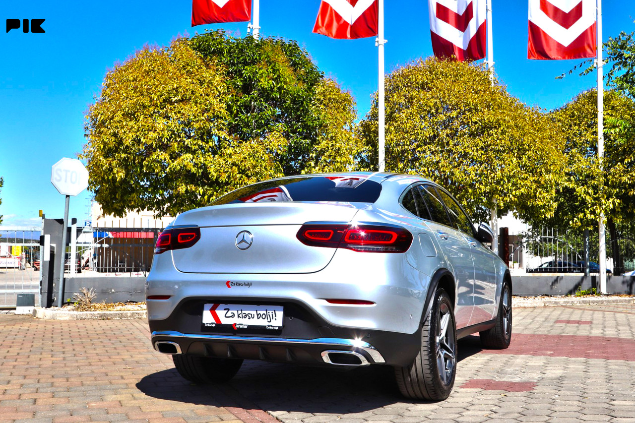 Mercedes GLC 220 D Coupe 4Matic 9G-Tronic AMG MULTIBEAM Šiber