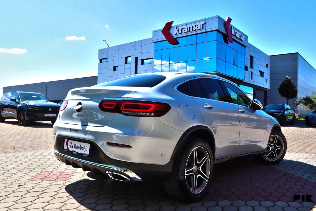 Mercedes GLC 220 D Coupe 4Matic 9G-Tronic AMG MULTIBEAM Šiber