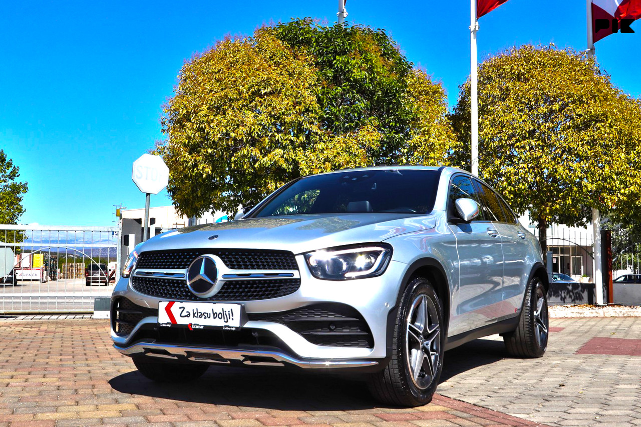 Mercedes GLC 220 D Coupe 4Matic 9G-Tronic AMG MULTIBEAM Šiber