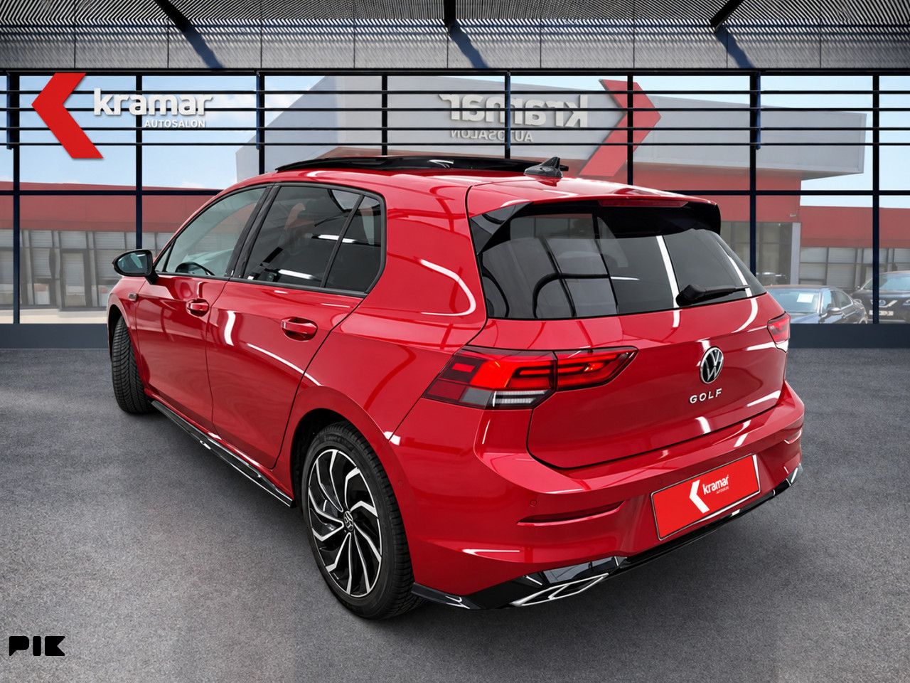 VW Golf VIII 2.0 TDI DSG R-Line VIRTUAL Panorama -IQ.LIGHT- 150KS