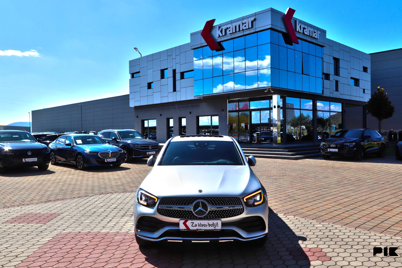 Mercedes GLC 220 D Coupe 4Matic 9G-Tronic AMG MULTIBEAM Šiber