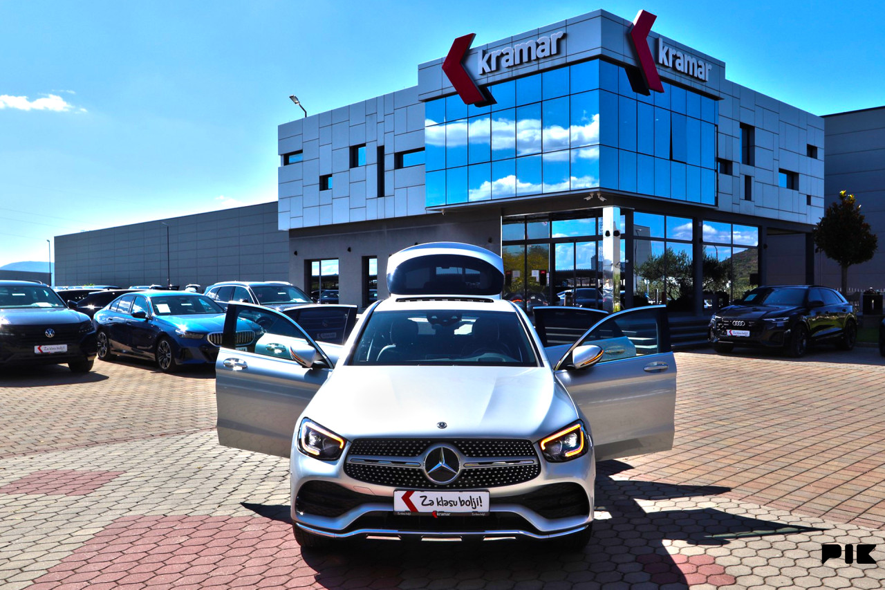Mercedes GLC 220 D Coupe 4Matic 9G-Tronic AMG MULTIBEAM Šiber