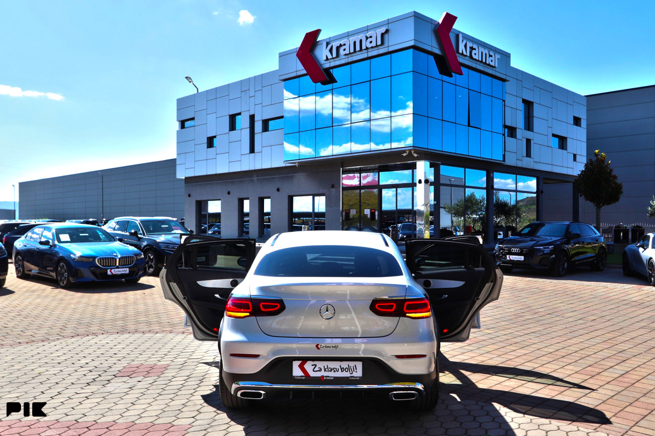 Mercedes GLC 220 D Coupe 4Matic 9G-Tronic AMG MULTIBEAM Šiber