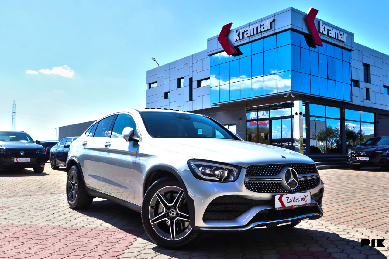 Mercedes GLC 220 D Coupe 4Matic 9G-Tronic AMG MULTIBEAM Šiber