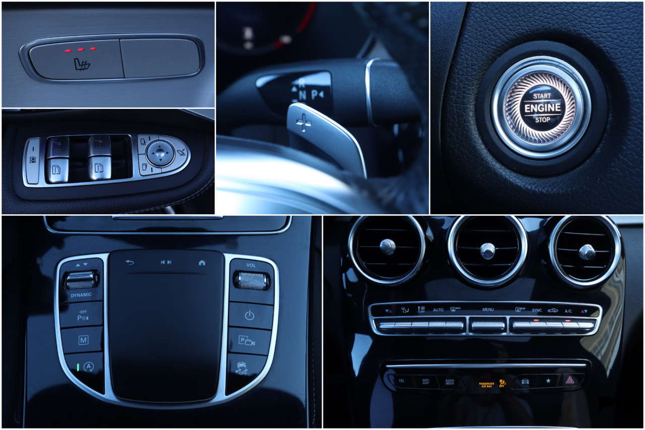 Mercedes GLC 220 D Coupe 4Matic 9G-Tronic AMG MULTIBEAM Šiber