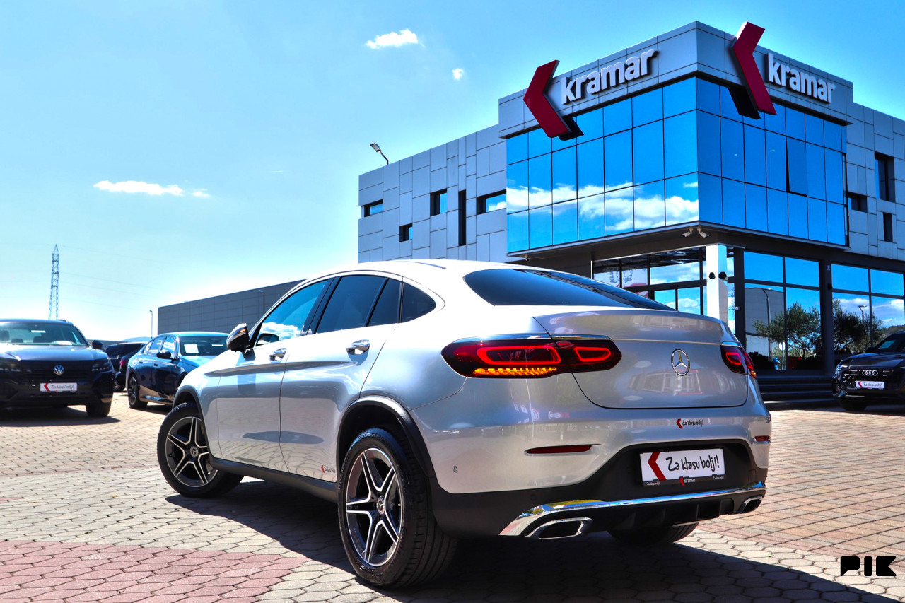 Mercedes GLC 220 D Coupe 4Matic 9G-Tronic AMG MULTIBEAM Šiber
