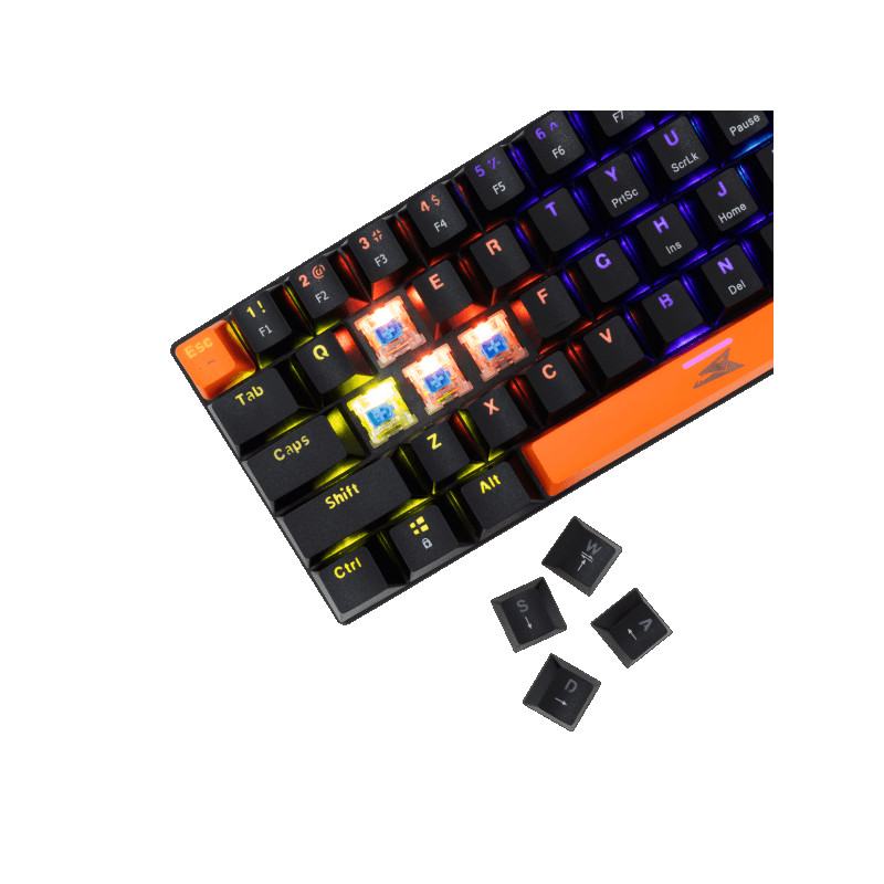 Baracuda TASTATURA BGK-03121 DOLPHIN Crna - Mehanicka BLUE SW.