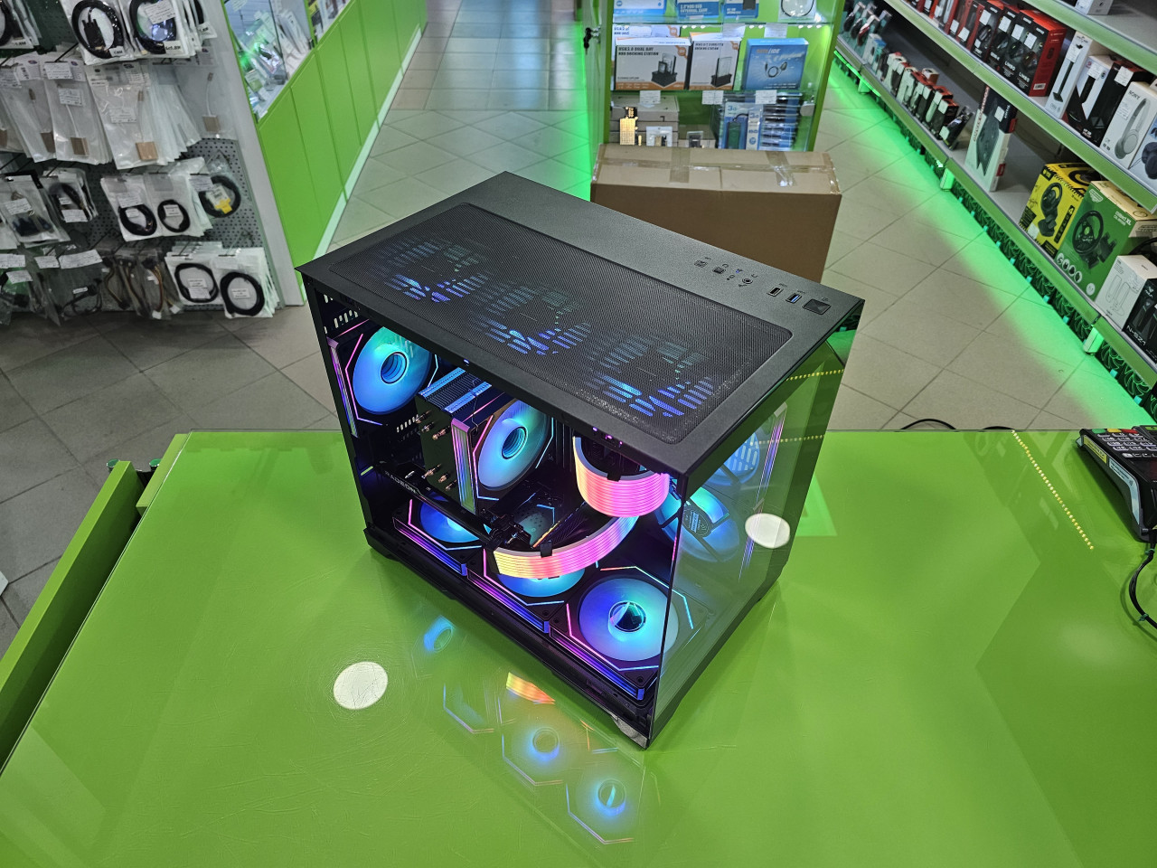 Gaming PC MAX Ryzen 5 5500 /16GB/RX 9060 XT 16GB/SSD500GB+HDD 1TB
