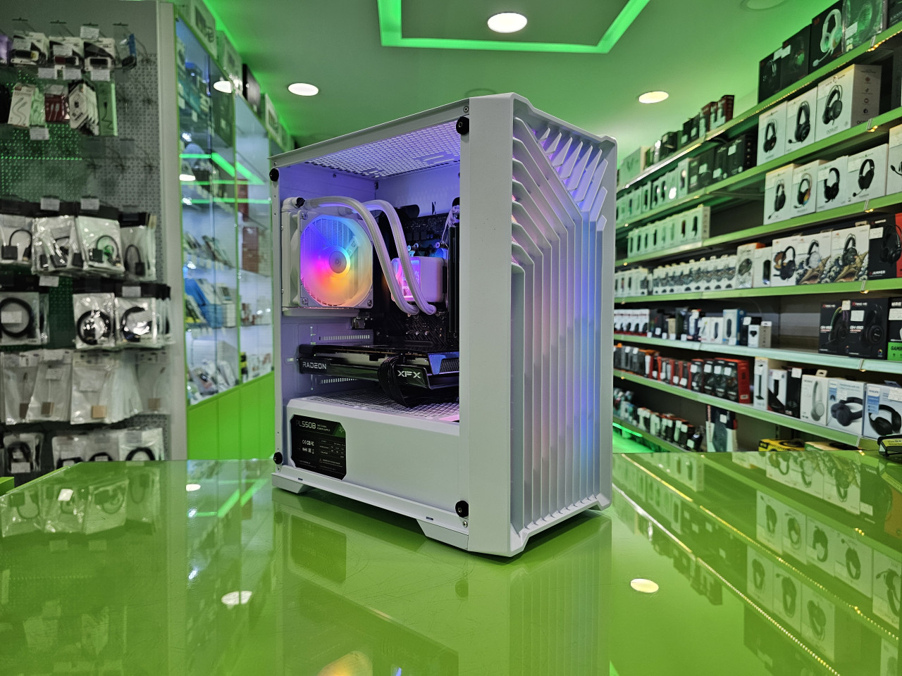 Gaming PC AMD Ryzen 5 5600X /16GB/ARC B570 10GB/SSD 500GB