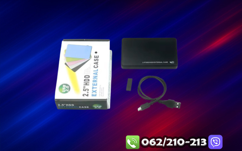 Eksterno Kuciste za HDD 2.5" USB 2.0