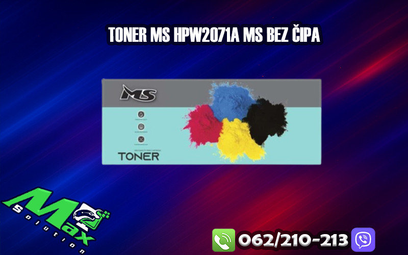 Toner MS W2071A bez čipa