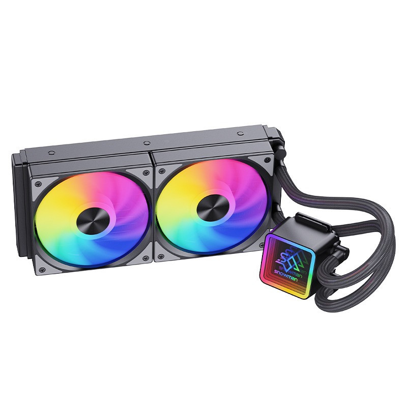 SNOWMAN Vodeno hladjenje KS240 ARGB CRNO  All Socket AMD / INTEL