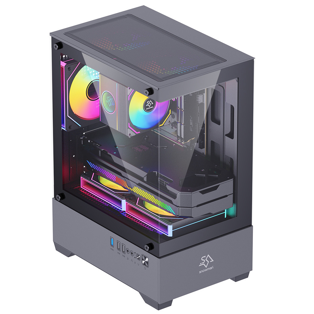 Gaming Kućište SNOWMAN CS085 + 3 X LED FAN INCLUDED
