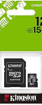 SD Micro KINGSTON 128GB Canvas