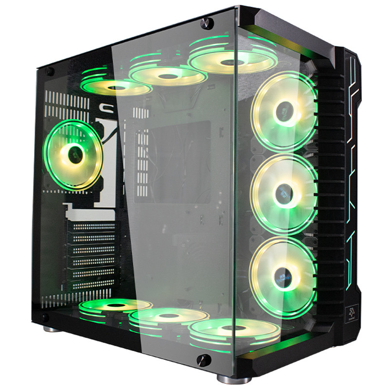Gaming Kućište SNOWMAN CS002 + 10 X ARGB FAN