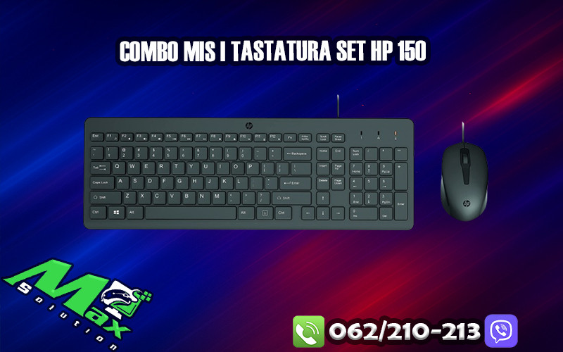 COMBO Mis i Tastatura set HP 150
