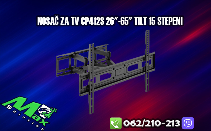 Nosač za TV CP412S 26"-65" Tilt 15 stepeni