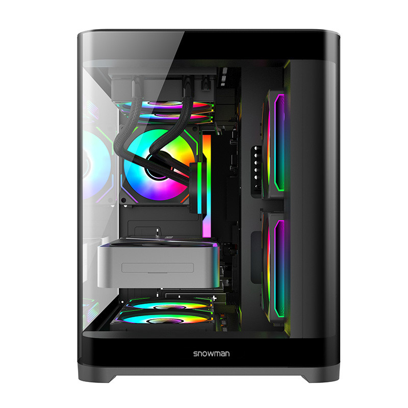 Gaming Kućište SNOWMAN CS083 + 7 X ARGB FAN INCLUDED
