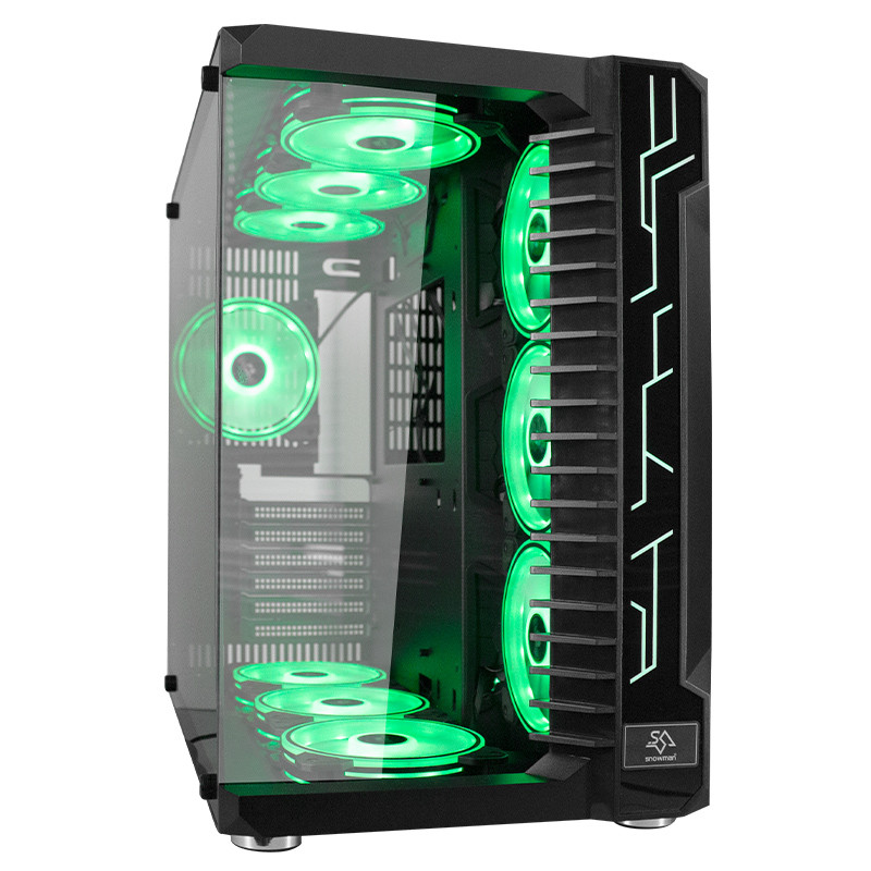 Gaming Kućište SNOWMAN CS002 + 10 X ARGB FAN