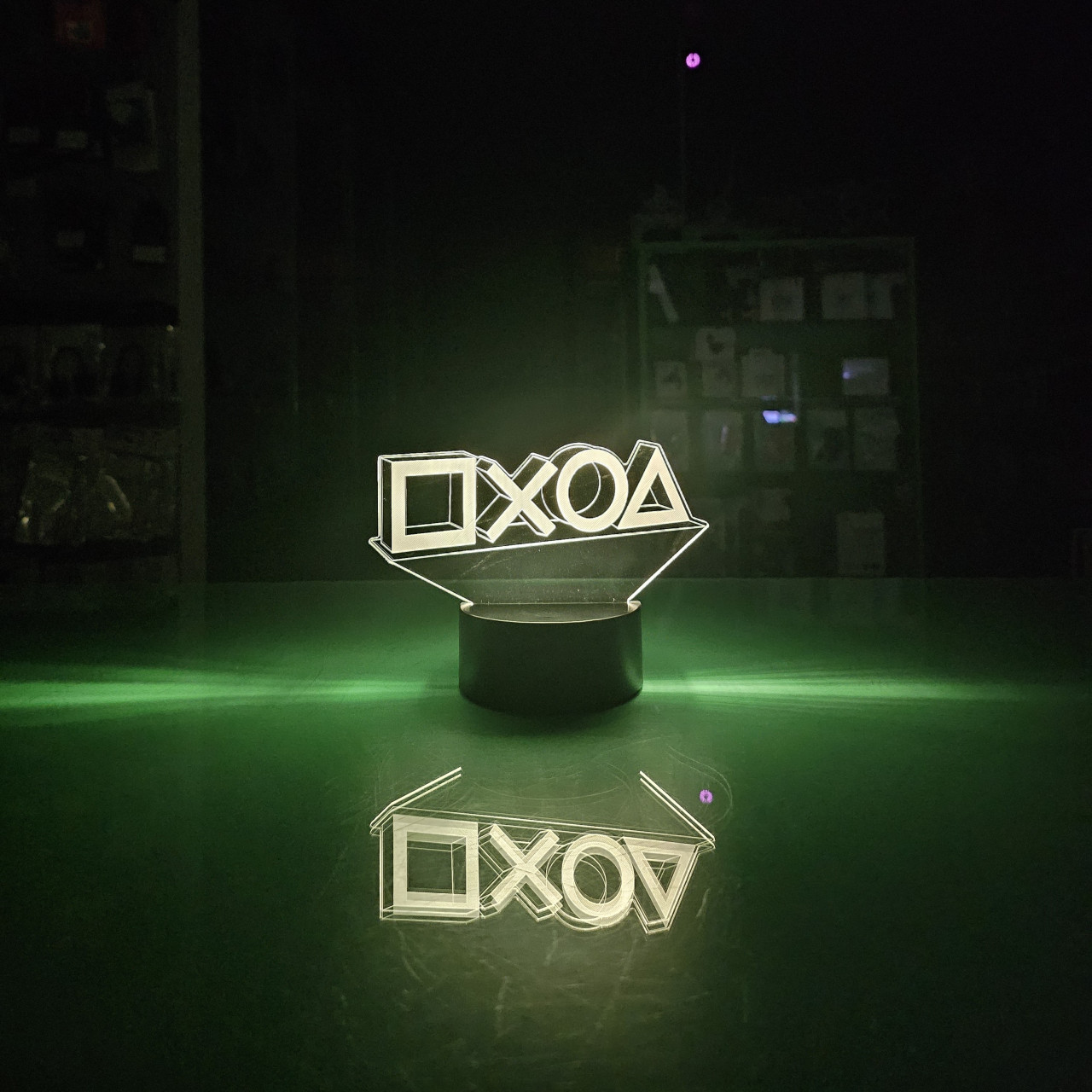 Gaming Dekorativna Lampa Playstation Button A JQ-AL301
