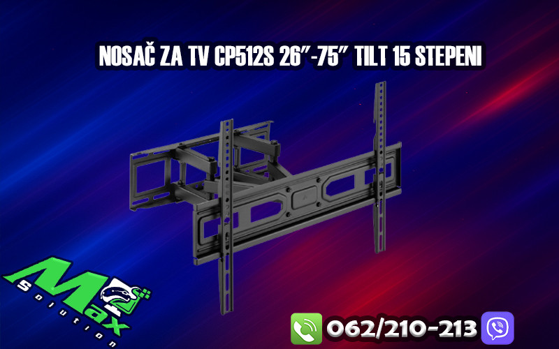 Nosač za TV CP512S 26"-75" Tilt 15 stepeni