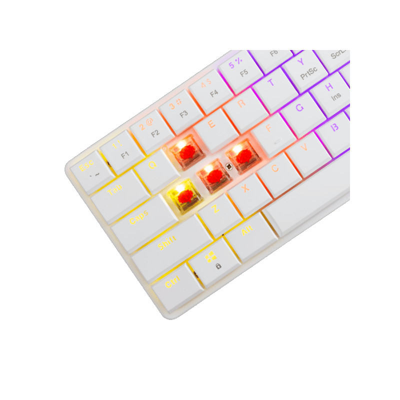 MEHANICKA Tastatura White Shark GK-006211 NAGAMAKI Bijela Red.Sw