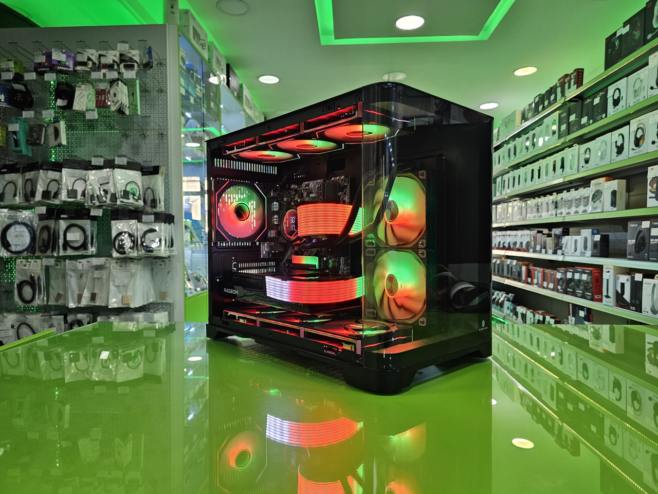 PC MAX Ryzen 7 5700X /16GB/ARC B570 10GB/SSD 500GB + HDD 1TB