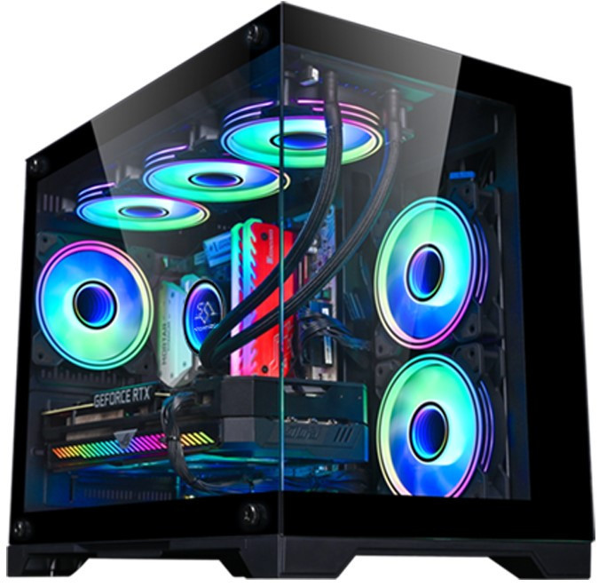 Gaming Kućište SNOWMAN CS003 + 9 X ARGB FAN