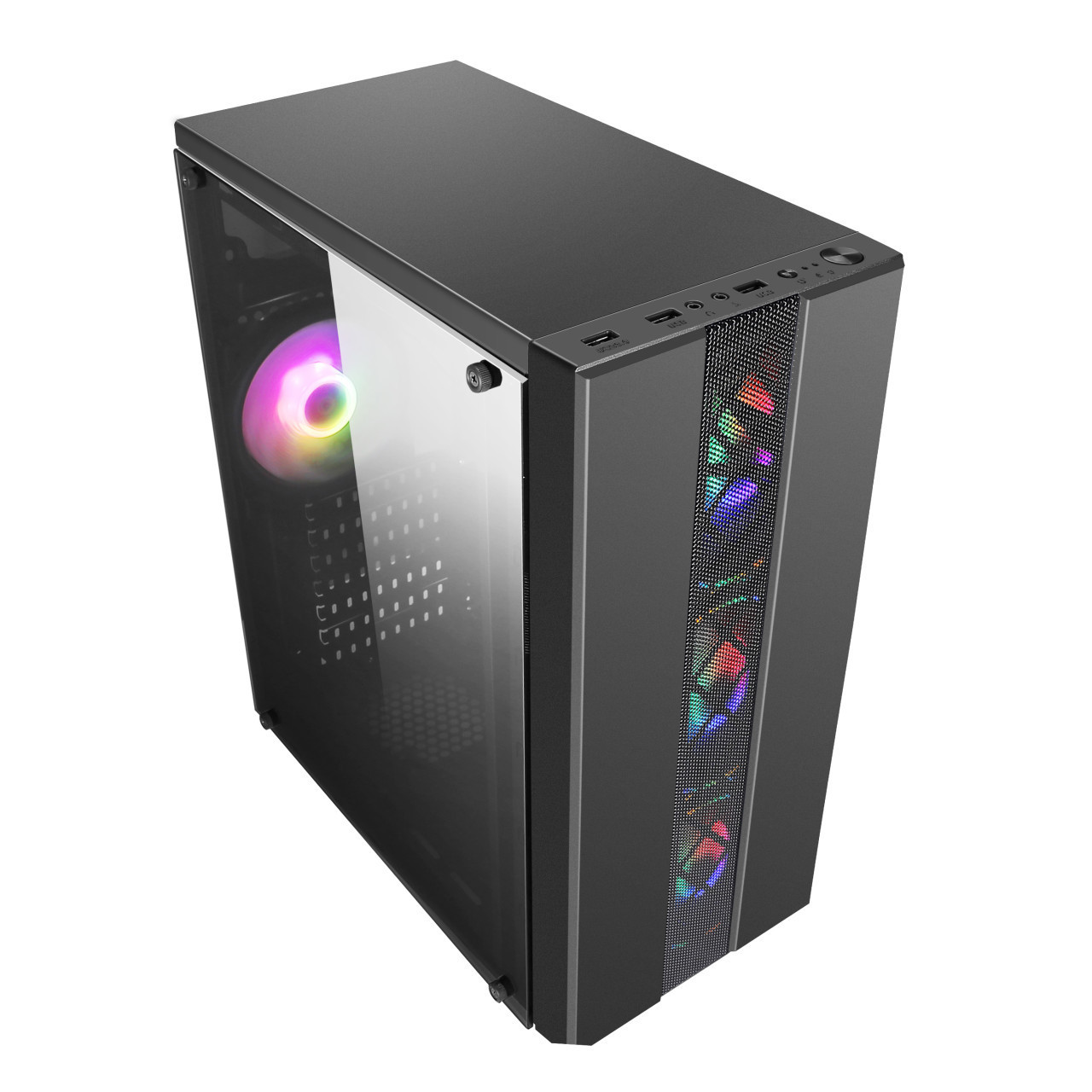 Gaming kućište MAX G320-2 (4x led fan)