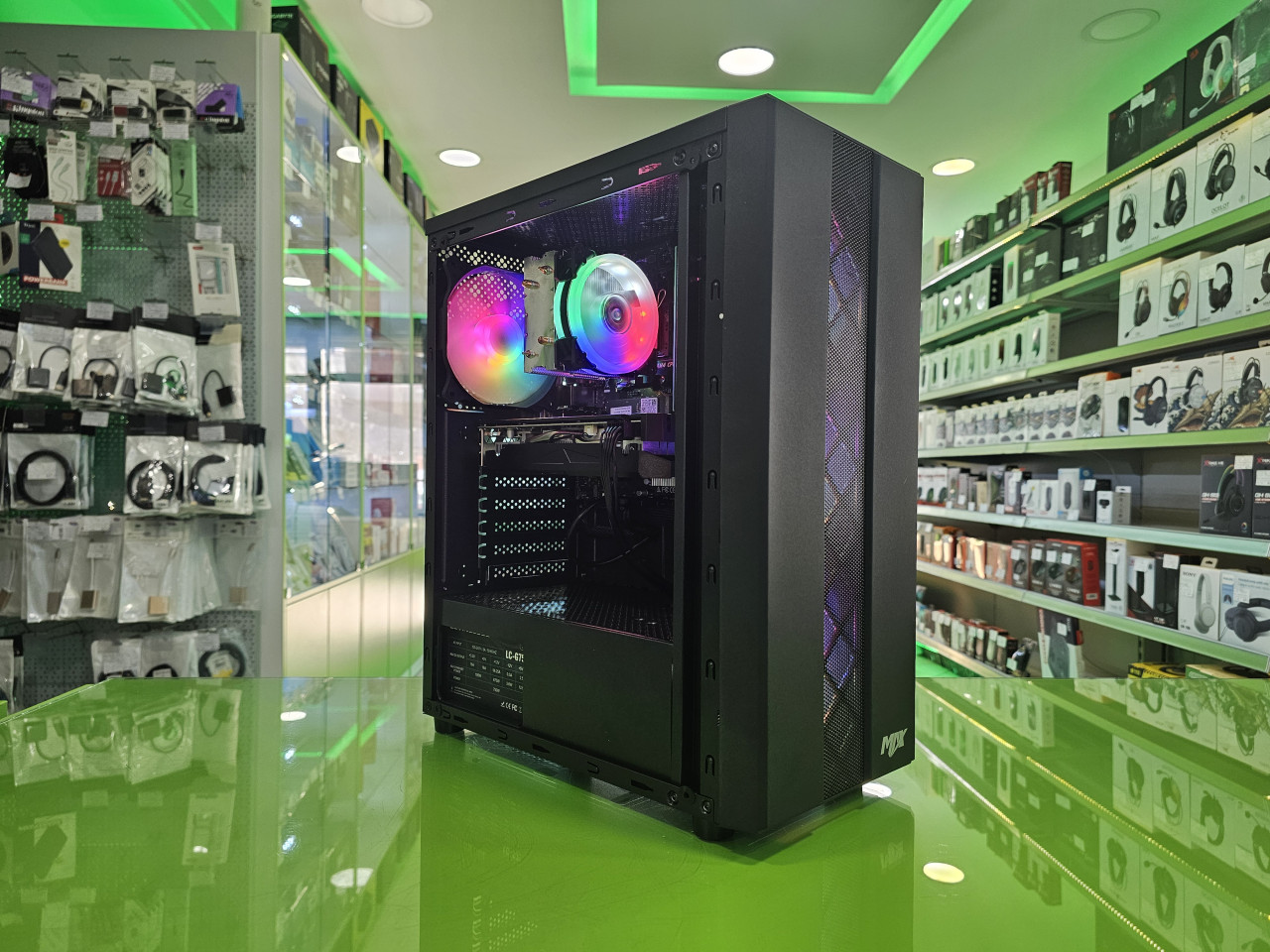 Gaming Ryzen 5 PRO 3600 /16GB/RTX 2060 Super 8GB/SSD 256+HDD 1TB