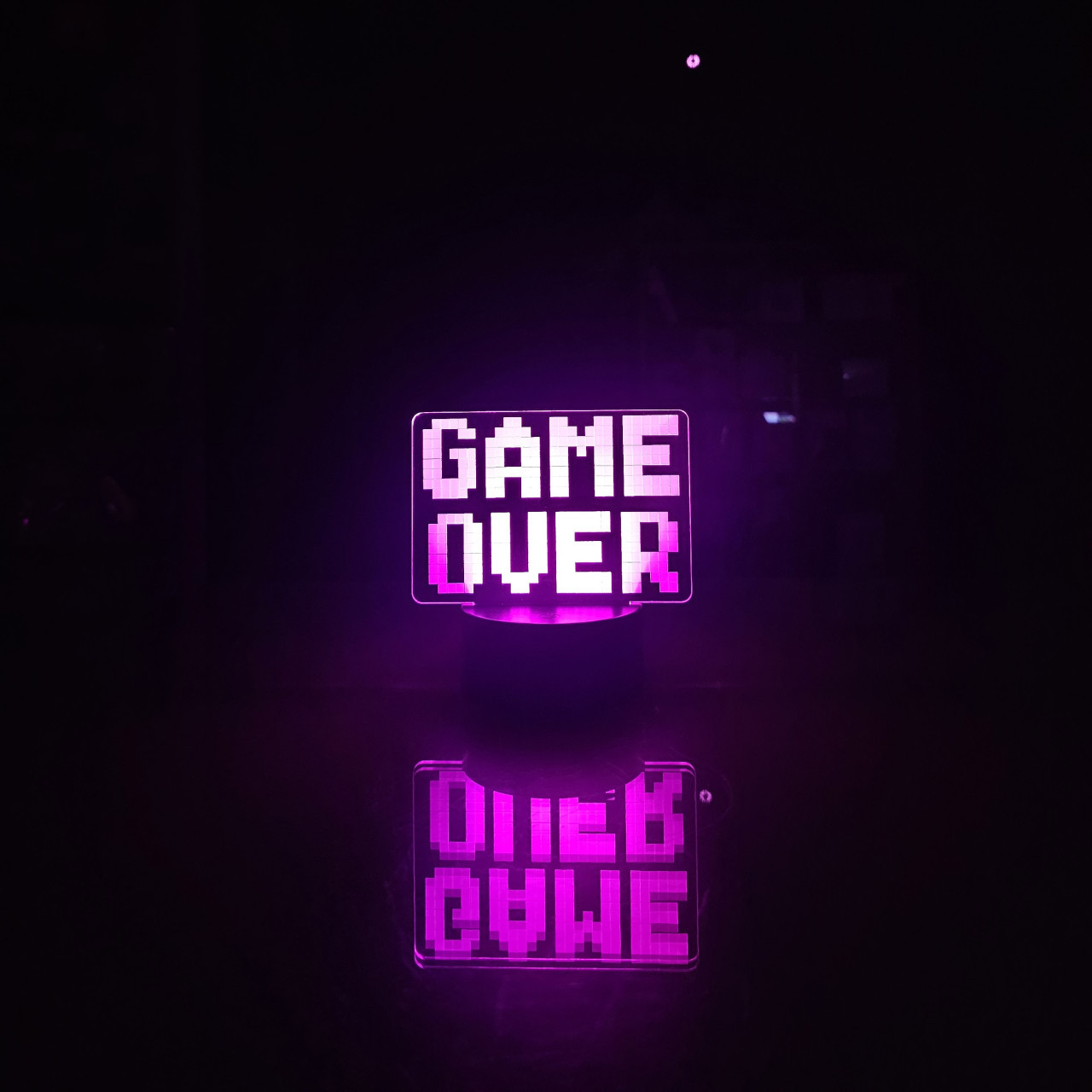 Gaming Dekorativna Lampa Game Over JQ-AL306