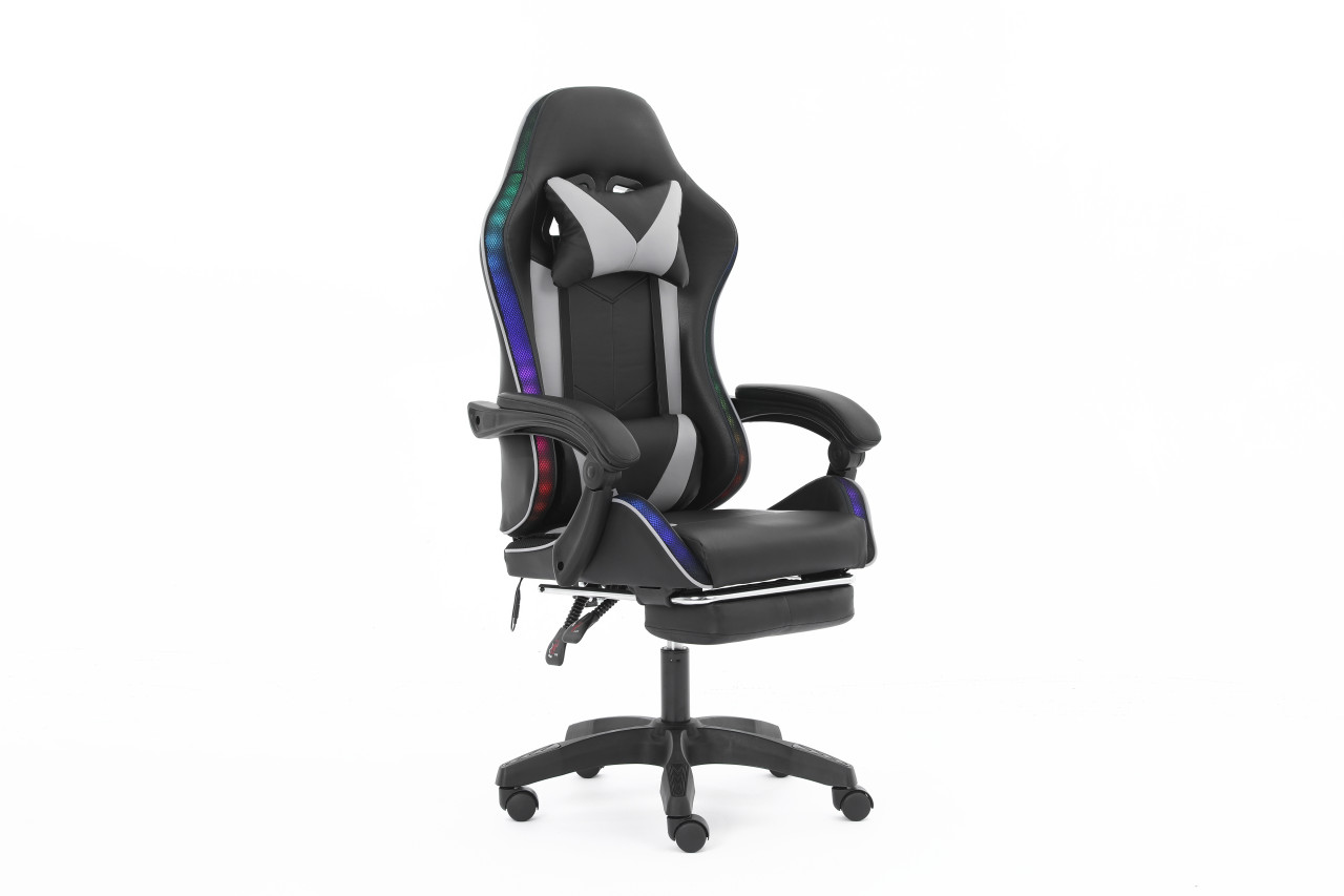 Gaming stolica RGB Black / Light Grey YX-8174