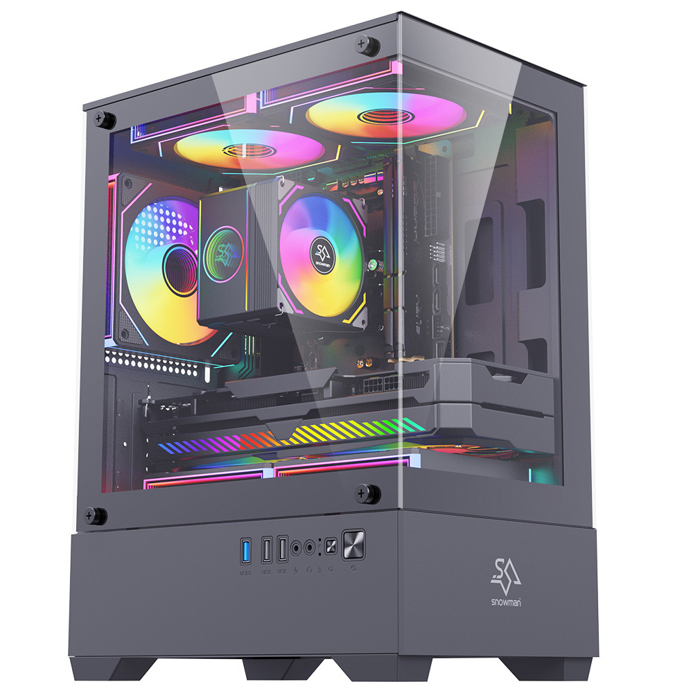 Gaming Kućište SNOWMAN CS085 + 3 X LED FAN INCLUDED