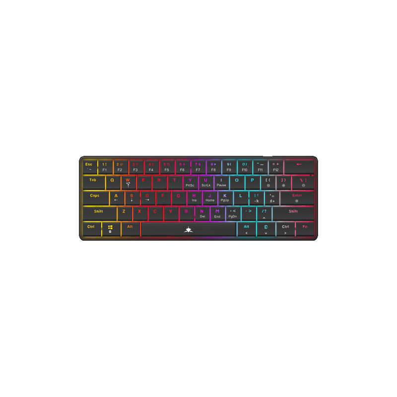 MEHANICKA Tastatura White Shark GK-006121 NAGAMAKI Crna Blue.Sw