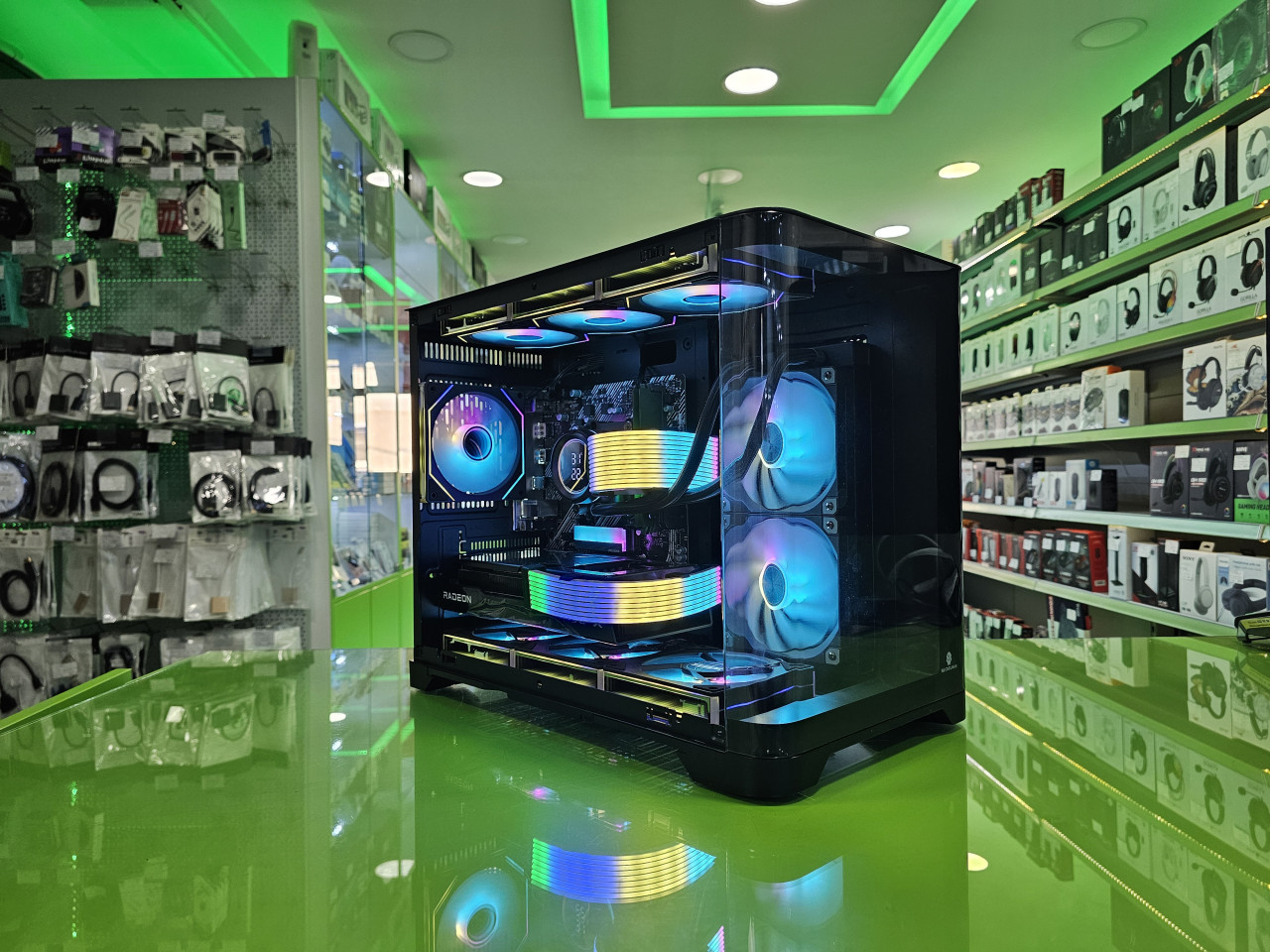 PC MAX Ryzen 7 5700X /16GB/ARC B570 10GB/SSD 500GB + HDD 1TB