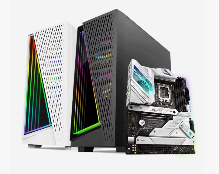 Gaming Kućište SNOWMAN CS027 White RGB FRONT PANEL