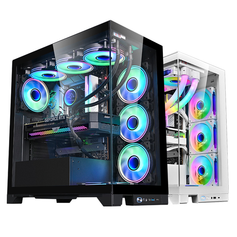 Gaming Kućište SNOWMAN CS005 + 8 X ARGB FAN INCLUDED