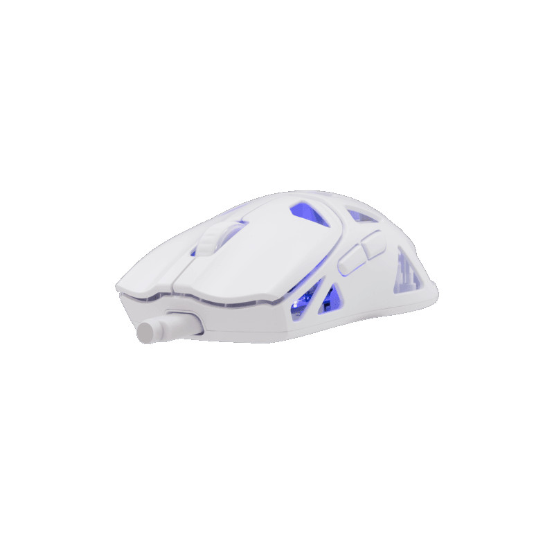 WIRELESS MIS White Shark WGM-5019 DAGONET 24.000dpi Bijeli