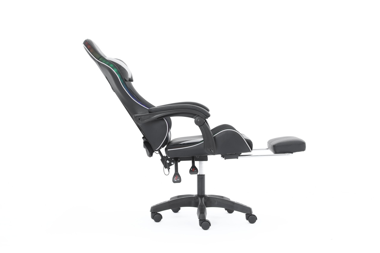 Gaming stolica RGB Black / Light Grey YX-8174
