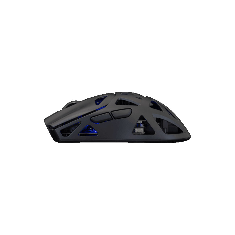 WIRELESS MIS White Shark WGM-5019 DAGONET-2  24.000dpi Crni
