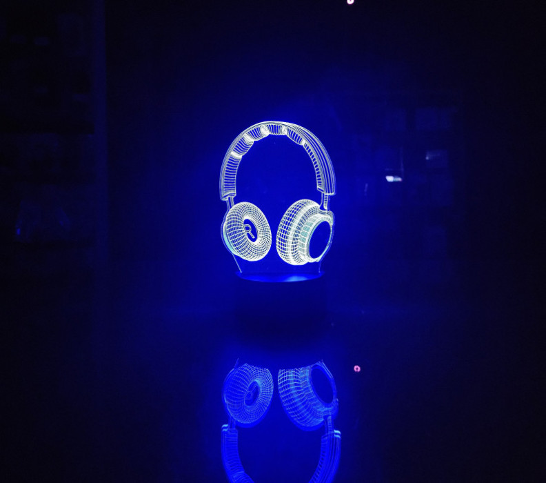 Gaming Dekorativna Lampa Slusalice B JQ-AL102