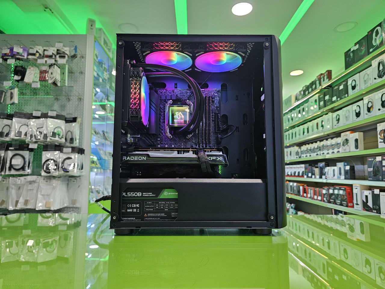 Gaming PC MAX Ryzen 5 5500 /16GB/ARC B580 12GB/SSD 500GB