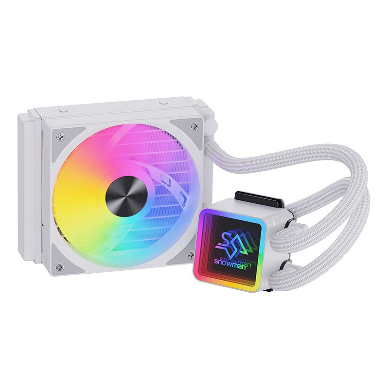 SNOWMAN Vodeno hladjenje KS120 ARGB BIJELO All Socket AMD / INTEL