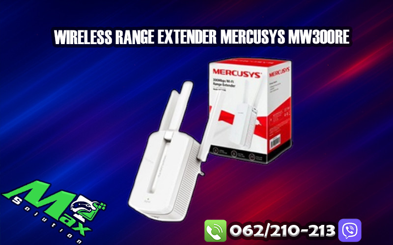 Wireless Wi-Fi Range Extender MERCUSYS MW300RE
