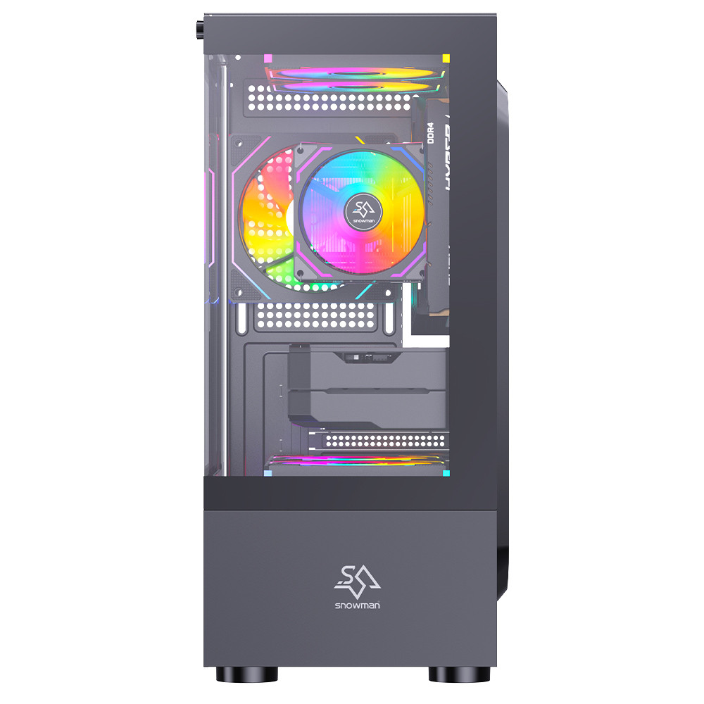 Gaming Kućište SNOWMAN CS054 + 3 X LED FAN INCLUDED