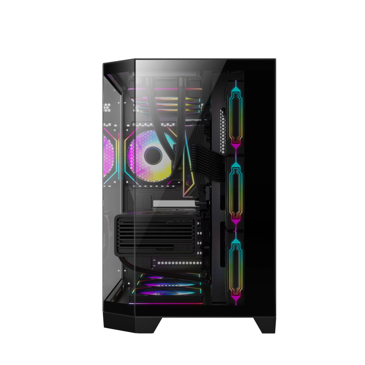 Gaming Kućište SNOWMAN CS089 + 10 X ARGB FAN INCLUDED