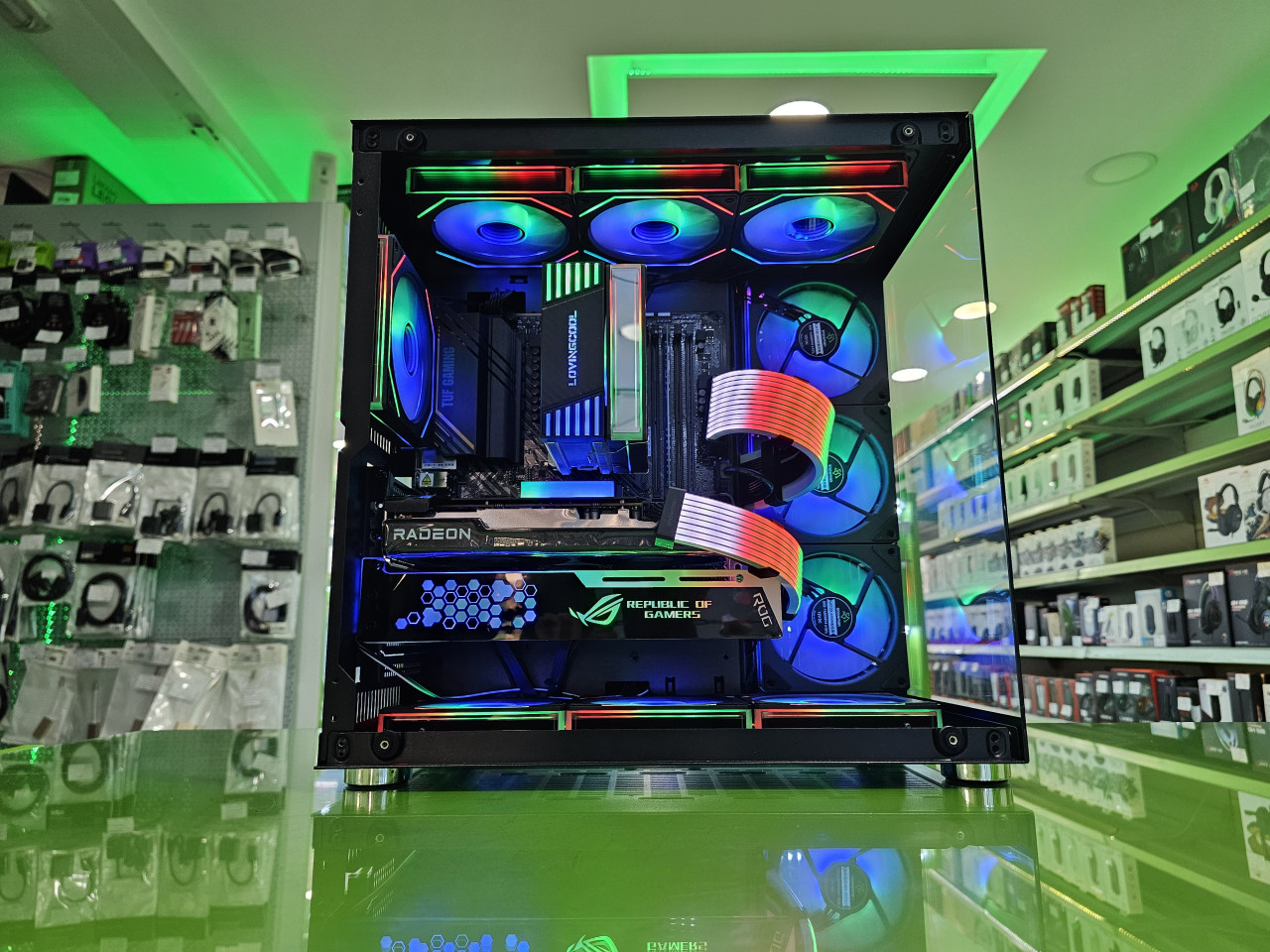 Gaming PC MAX Ryzen 7 5700X /16GB/RX 7600 8GB/SSD 500GB + HDD 1TB