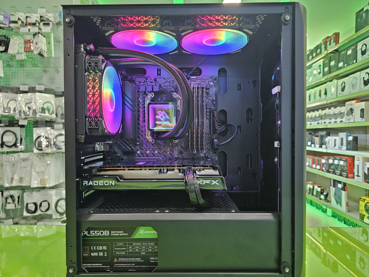 Gaming PC MAX Ryzen 5 5500 /16GB/RTX 3050 OC 8GB/SSD 500GB