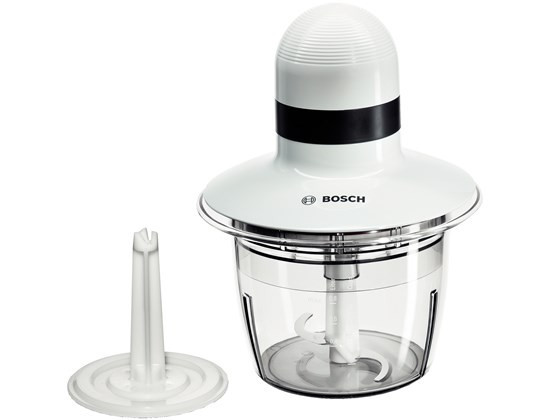 BOSCH sjeckalica 400W 0.8L, INOX nož, ploča za vrhnje