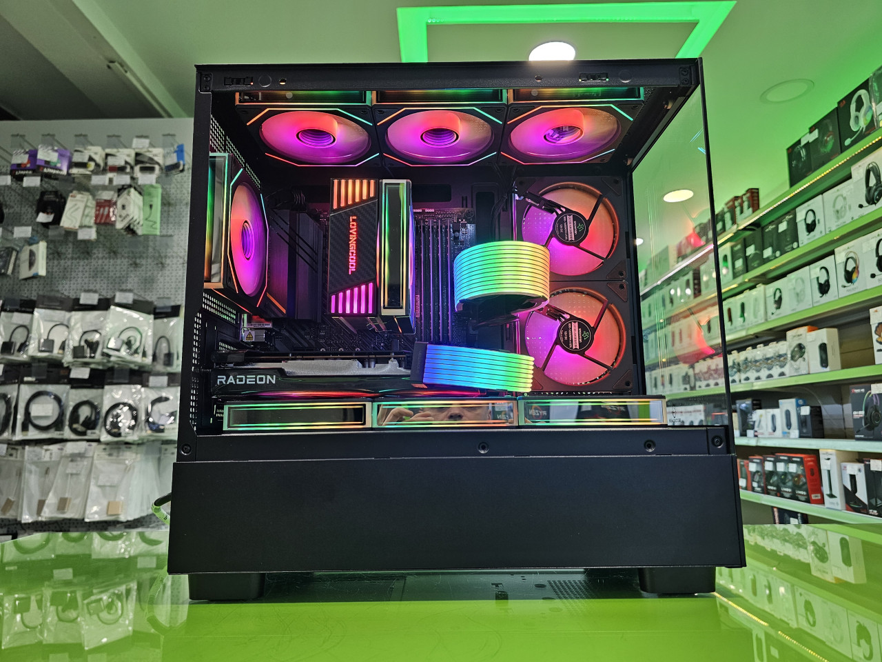 Gaming PC MAX Ryzen 5 5600X /16GB/ARC B580 12GB/SSD 500GB+HDD 1TB